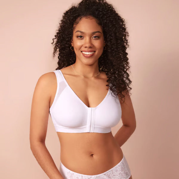 š„Front closure design, easy to put on and take off,Multifunctional Support Shaping Posture Corrector Wireless bra (with adjustable shoulder straps)