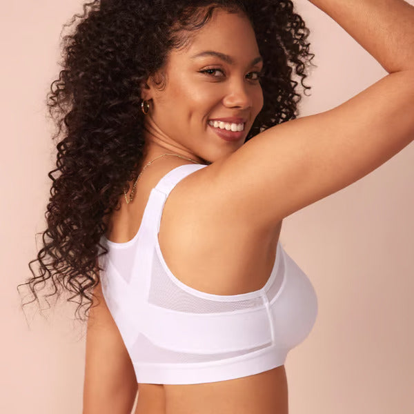 š„Front closure design, easy to put on and take off,Multifunctional Support Shaping Posture Corrector Wireless bra (with adjustable shoulder straps)