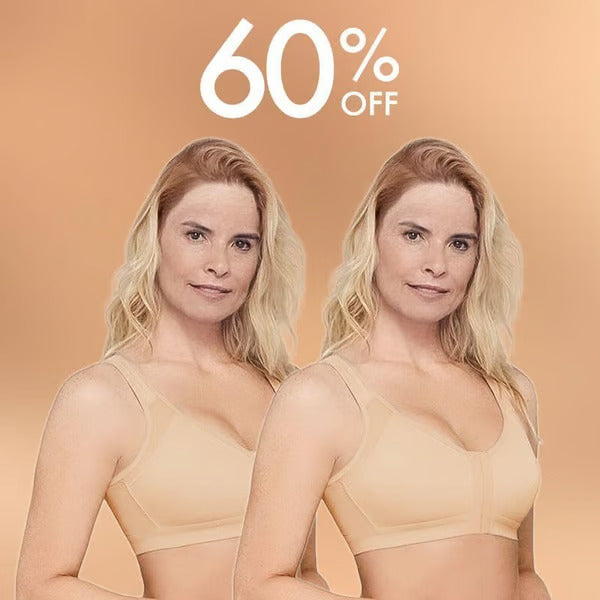š„Front closure design, easy to put on and take off,Multifunctional Support Shaping Posture Corrector Wireless bra (with adjustable shoulder straps)