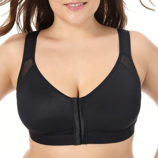 š„Front closure design, easy to put on and take off,Multifunctional Support Shaping Posture Corrector Wireless bra (with adjustable shoulder straps)