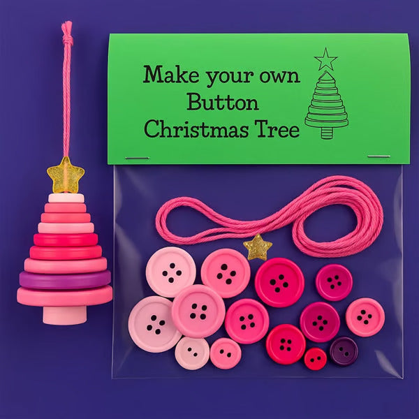 🎁🎄Early Christmas Promotion✨🔥🎅☃️ DIY Button Ornament Kits