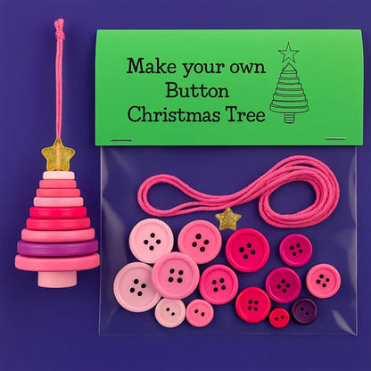🎁🎄Early Christmas Promotion✨🔥🎅☃️ DIY Button Ornament Kits