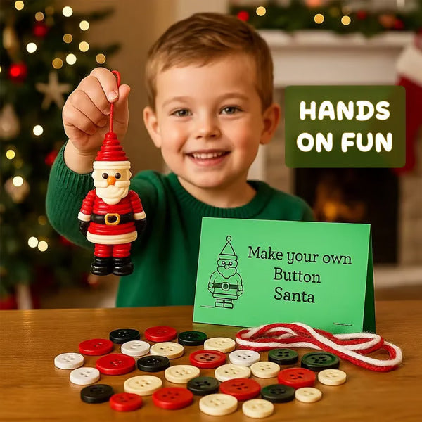 🎁🎄Early Christmas Promotion✨🔥🎅☃️ DIY Button Ornament Kits