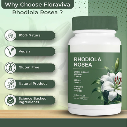 🏆Flash Sale⚡50K+ SOLD!💥🏆Rhodiola Rosea Capsules