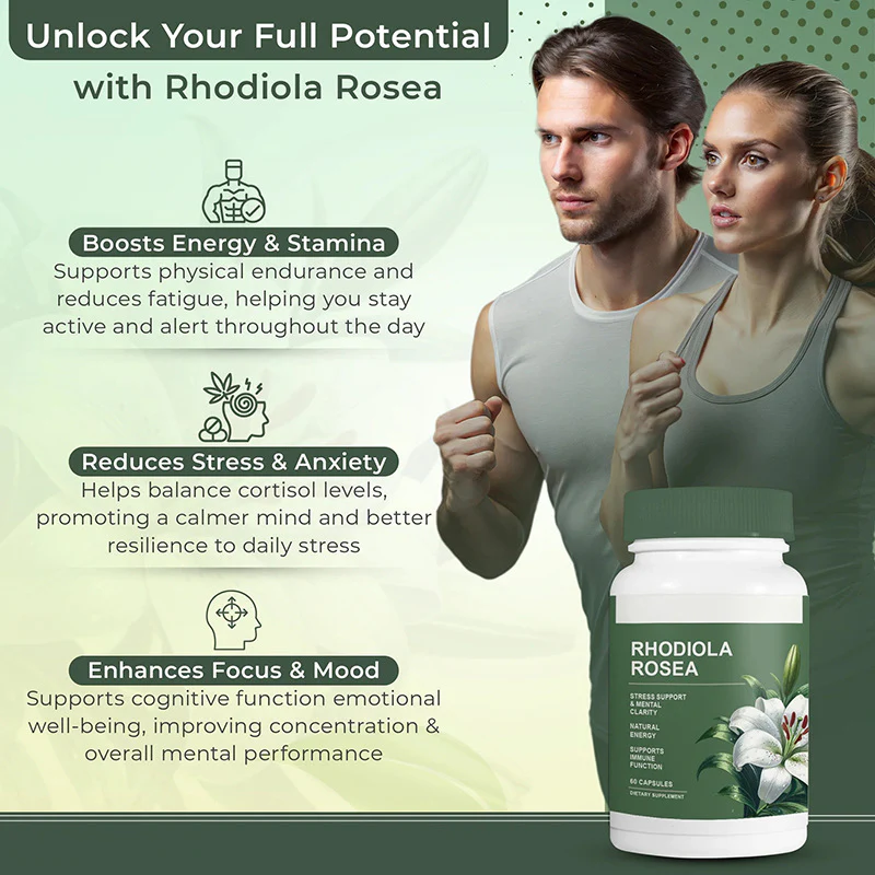 🏆Flash Sale⚡50K+ SOLD!💥🏆Rhodiola Rosea Capsules