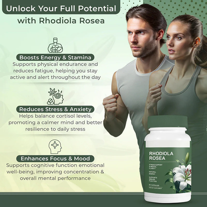 🏆Flash Sale⚡50K+ SOLD!💥🏆Rhodiola Rosea Capsules