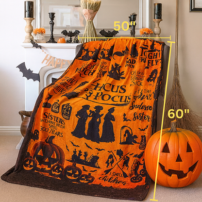 Halloween Super Soft Fleece Blanket