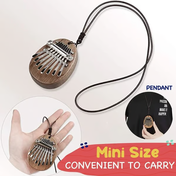 🎁Promotion -46% OFF 🎁 - Kalimba 8 Key exquisite Finger Thumb Piano💕