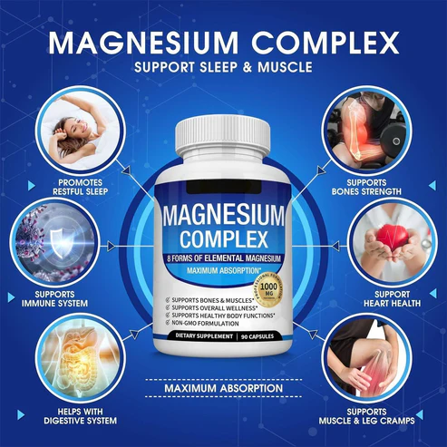 🏆#1 Best Seller ⏰50K+ SOLD! 💥-Magnesium Complex Supplement