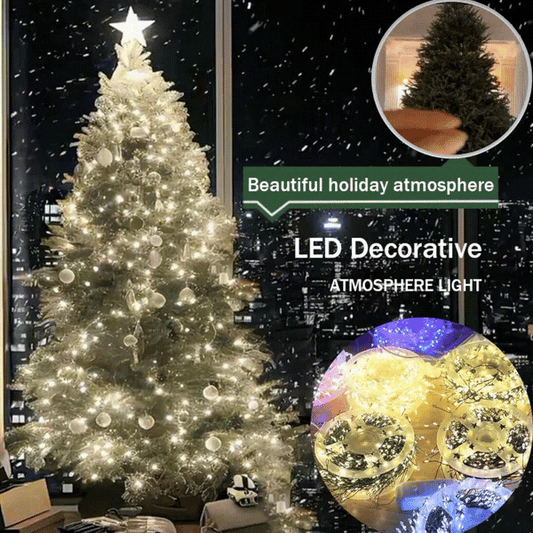 🎁🎄Early Christmas Promotion⭐ Copper Wire Firecracker Light String