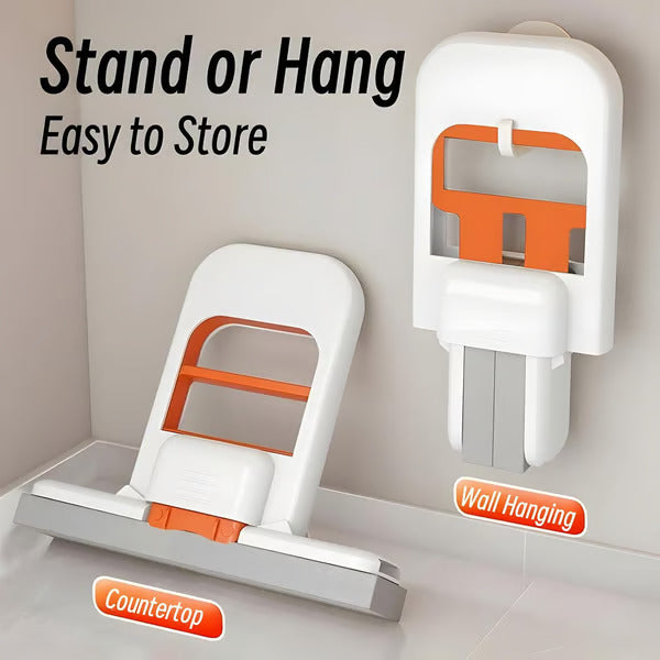 🔥2025 New Mini Foldable Desktop Mop - Durable Hands-Free Lazy Mop