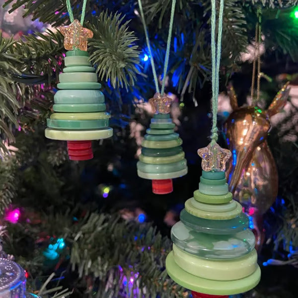 🎁🎄Early Christmas Promotion✨🔥🎅☃️ DIY Button Ornament Kits