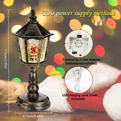 Christmas Lantern Snowball with Music