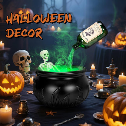 Magical Halloween Cauldron Decor Set
