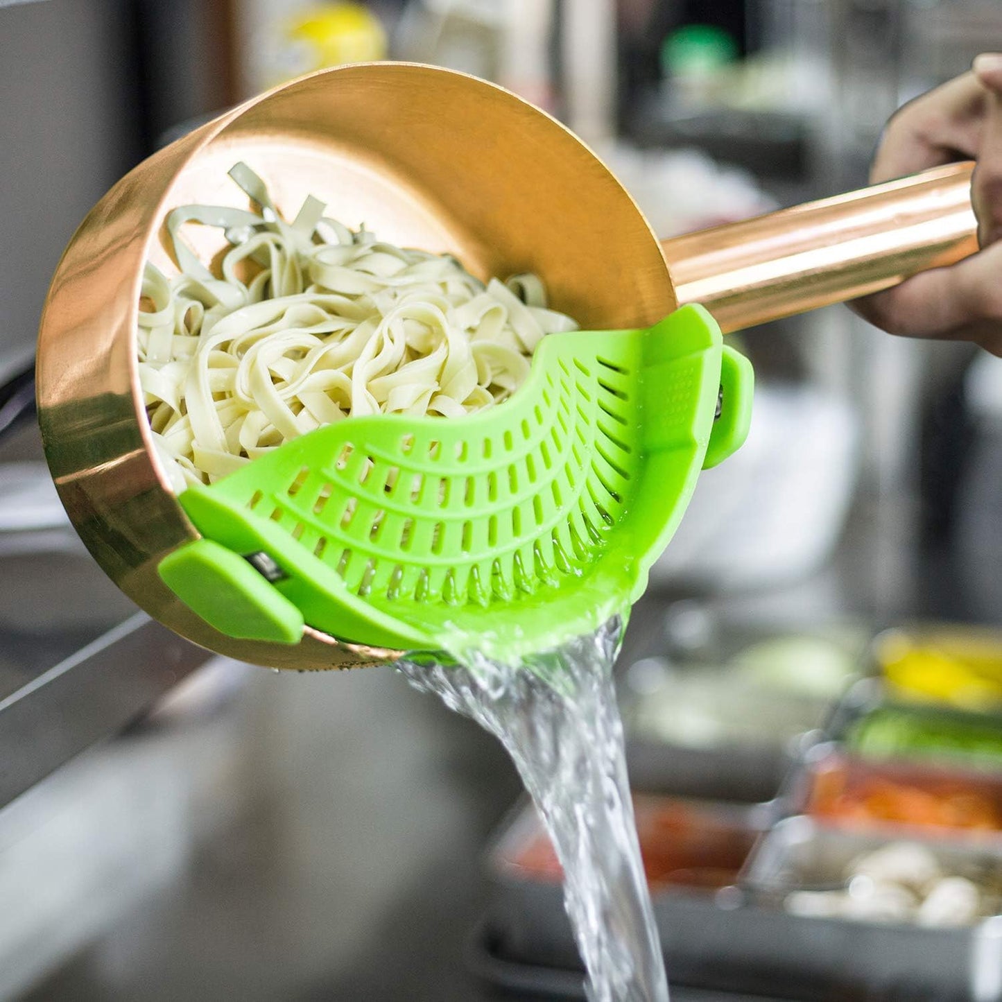 Heat Resistant Silicone Strainer