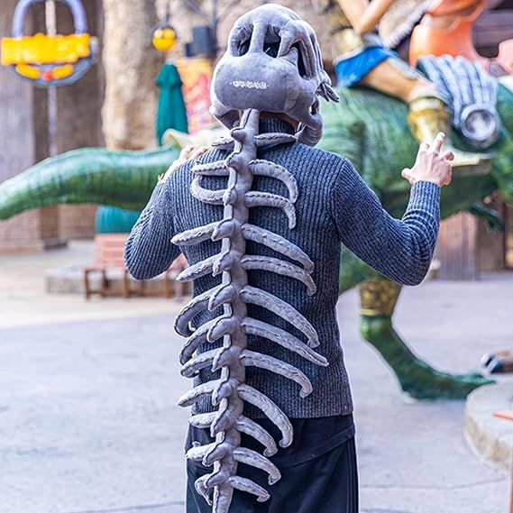Realistic Dinosaur Skeleton Costume Set