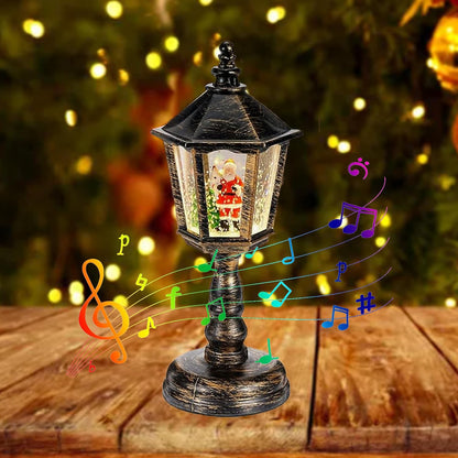 Christmas Lantern Snowball with Music