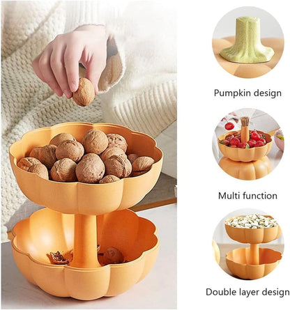 Halloween Pumpkin Snack Bowl