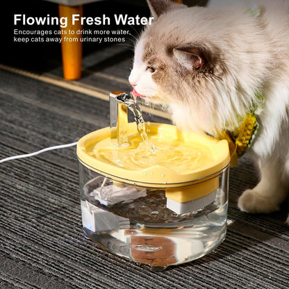 Pet Water Fountain for Cats Kitten Dogs