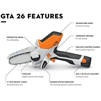 🔥2025 HOT SALE-GTA 26 Battery Powered Wood Cutter.