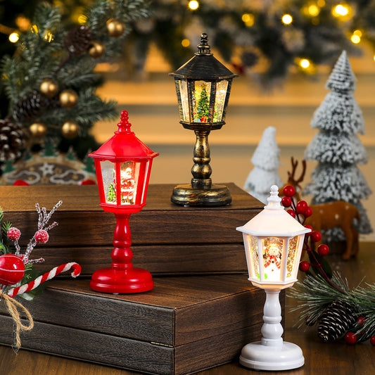 Christmas Lantern Snowball with Music