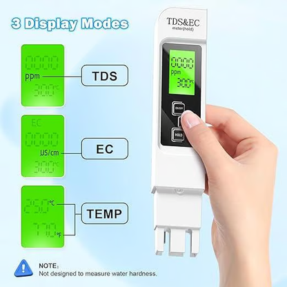 💥2025 All-New 3 in 1 Tds Meter Digital Water Tester